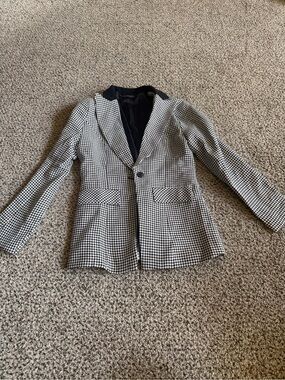 Shop Priceless Boutique - Black & White Houndstooth Women's Blazer